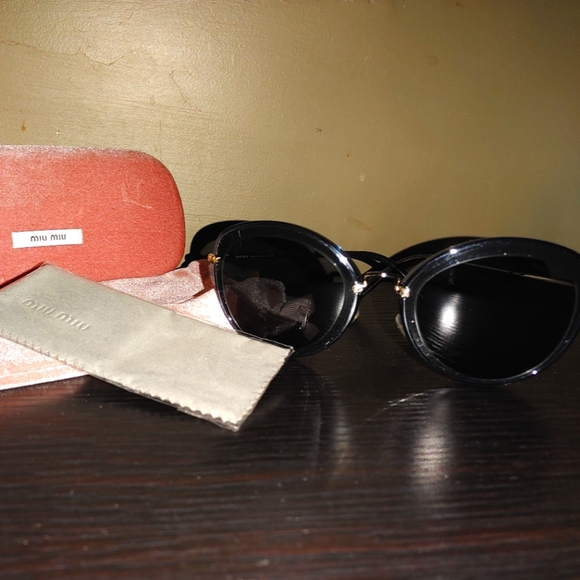 Miu Miu Accessories - Miu Miu sunglass prefect condition never worn